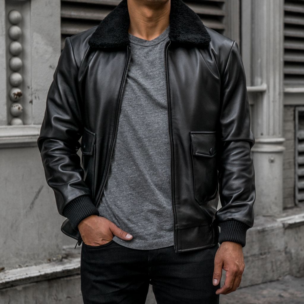 Thursday Flight Jacket Black