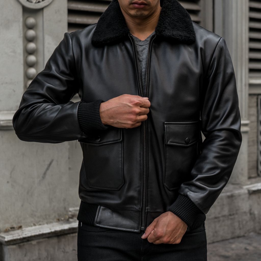 Thursday Flight Jacket Black