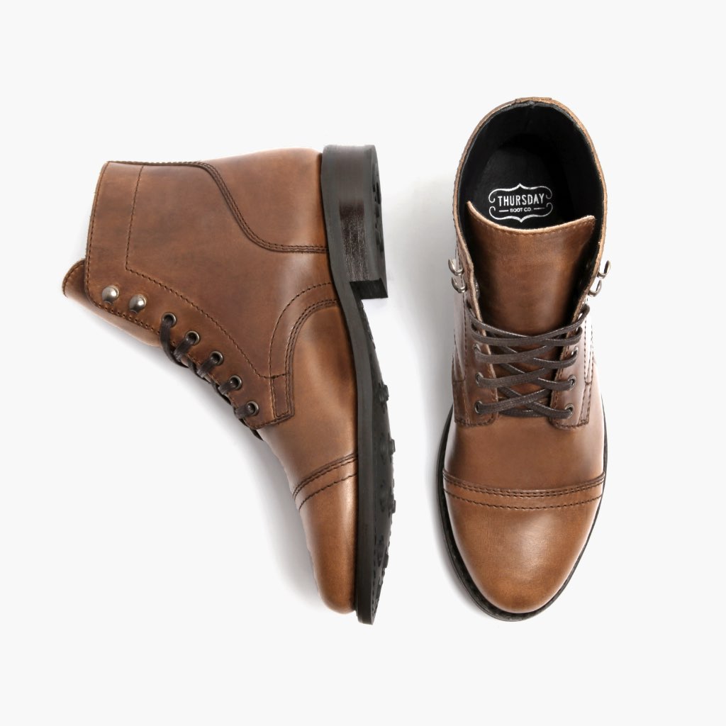 Thursday Boots Captain Natural - Click Image to Close