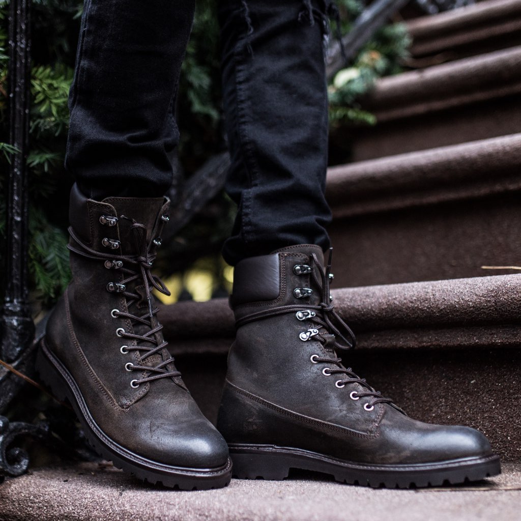 Thursday Boots Explorer Dark Olive Suede