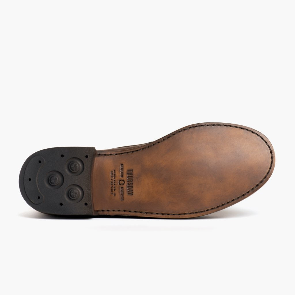 Thursday Handsewn Loafer Hickory - Click Image to Close