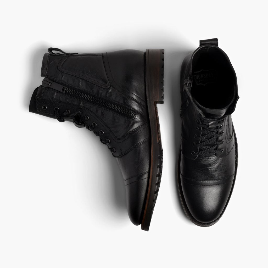 Thursday Boots Casa Moto Black - Click Image to Close