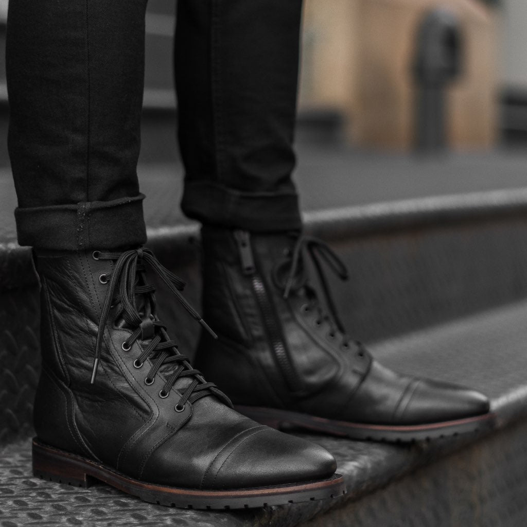 Thursday Boots Casa Moto Black - Click Image to Close