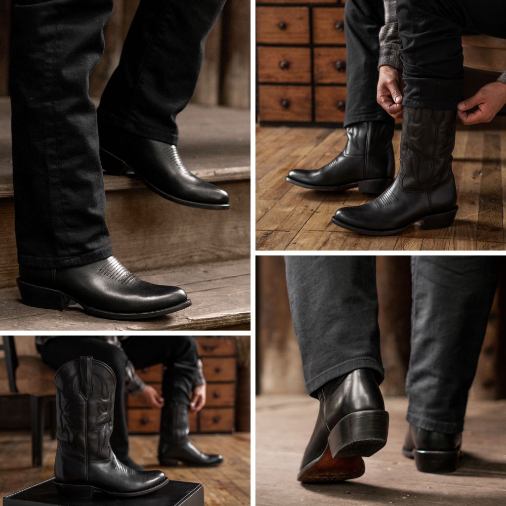 Thursday Boots Maverick Black - Click Image to Close