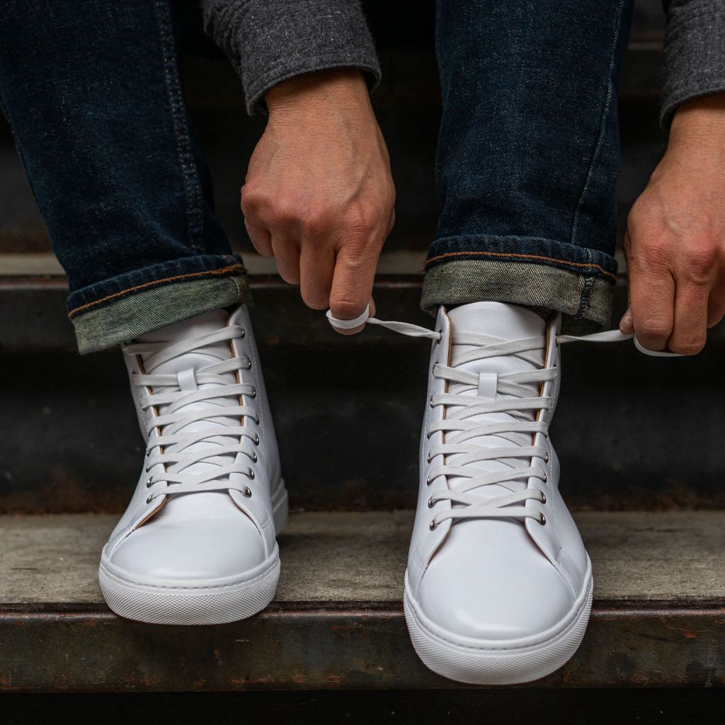 Thursday Premier High Top White - Click Image to Close