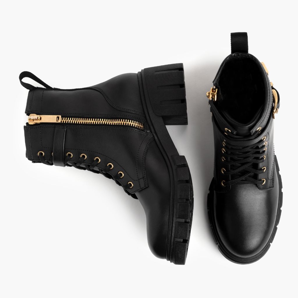 Thursday Boots Coda Black & Gold