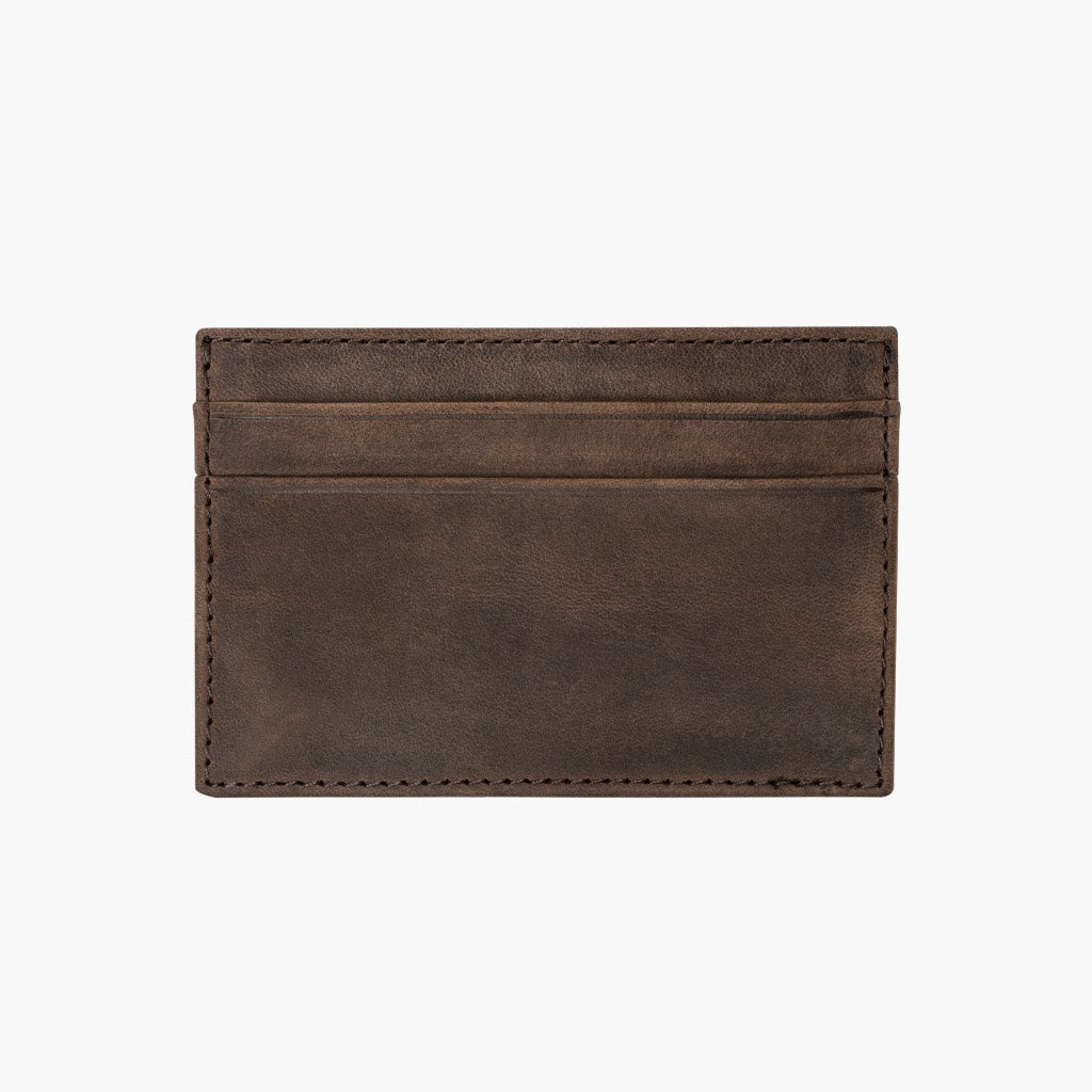 Thursday Leather Card Holder Tobacco