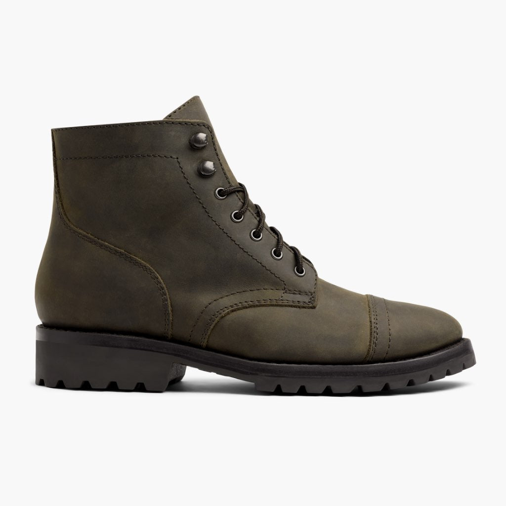 Thursday Boots Captain Dark Olive Matte