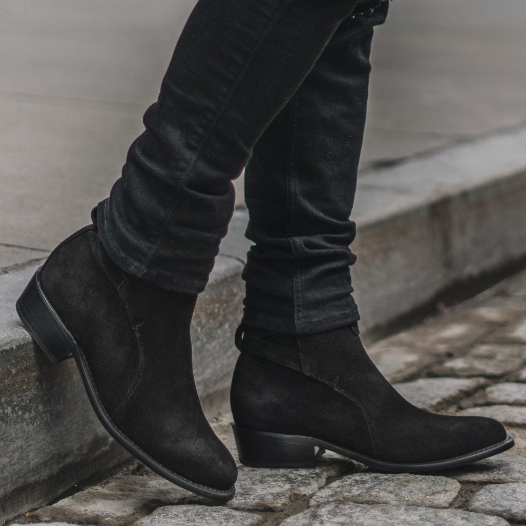 Thursday Boots Rogue Black Suede - Click Image to Close