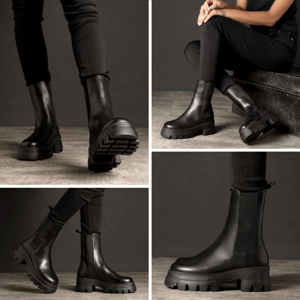 Thursday Boots Reign Black - Click Image to Close