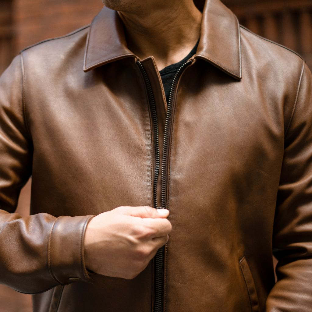 Thursday Keanu Jacket Walnut - Click Image to Close