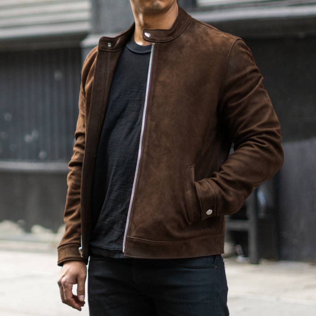 Thursday Racer Jacket Tobacco - Click Image to Close