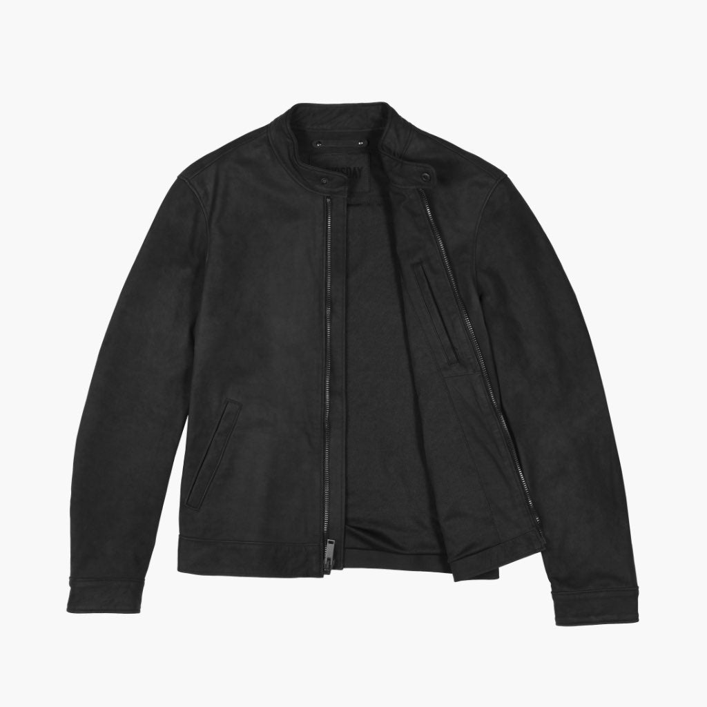 Thursday Racer Jacket Black Matte - Click Image to Close