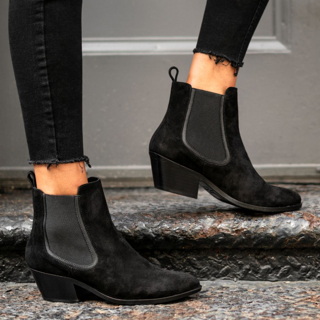 Thursday Boots Duchess Bootie Black