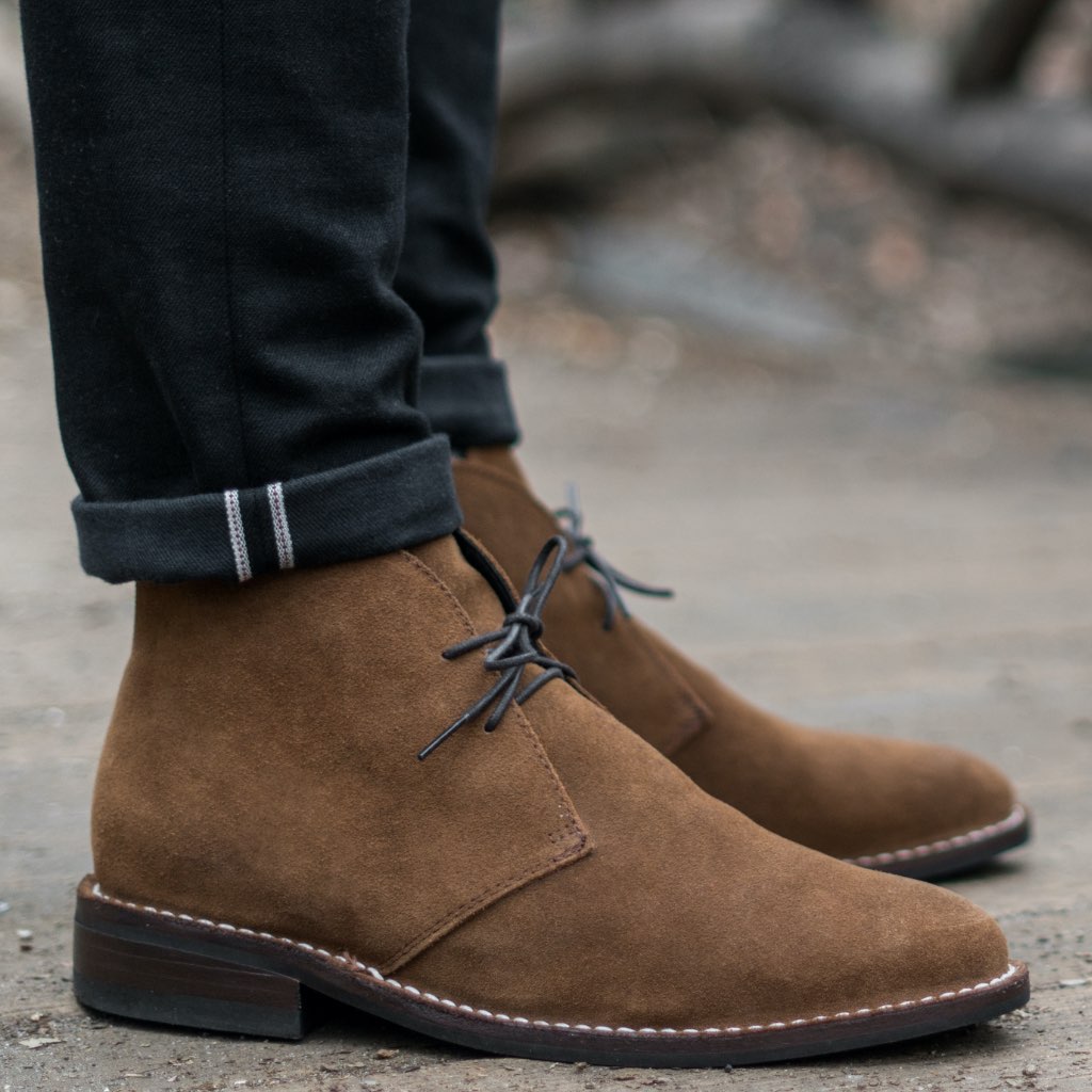 Thursday Boots Scout Cognac Suede - Click Image to Close