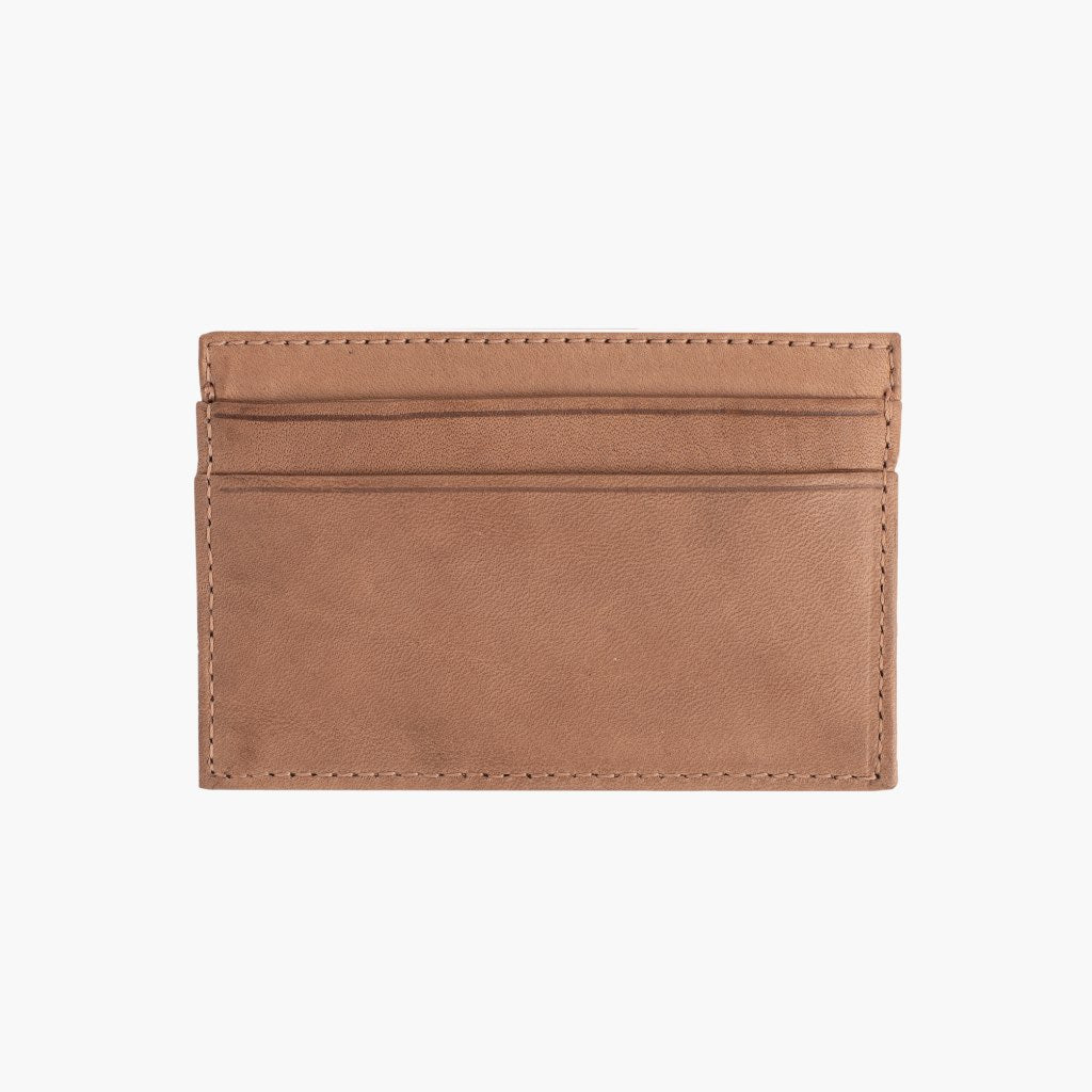 Thursday Leather Card Holder Natural Vachetta - Click Image to Close