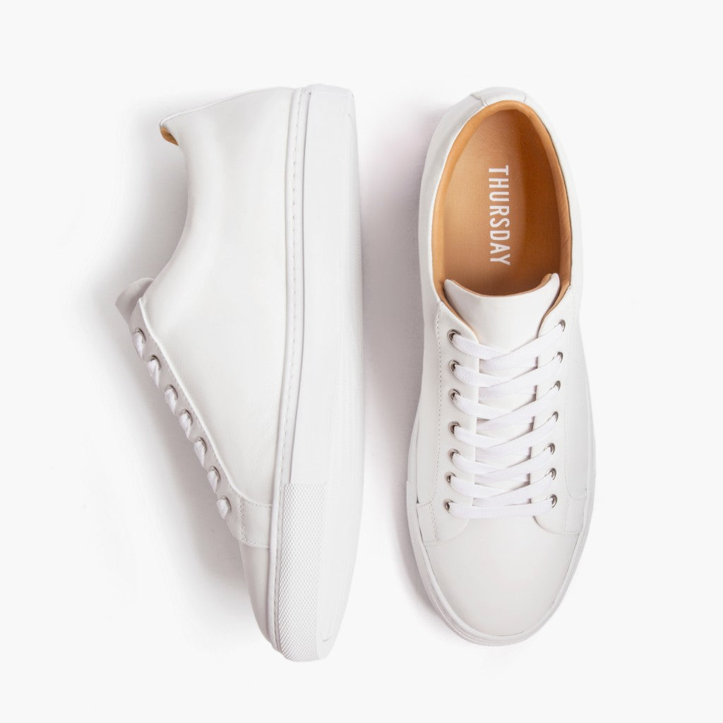 Thursday Women's Premier Low Top White - Click Image to Close