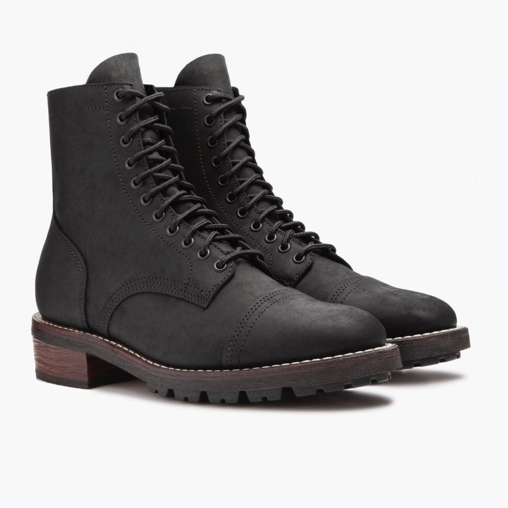 Thursday Boots Logger Black Matte - Click Image to Close