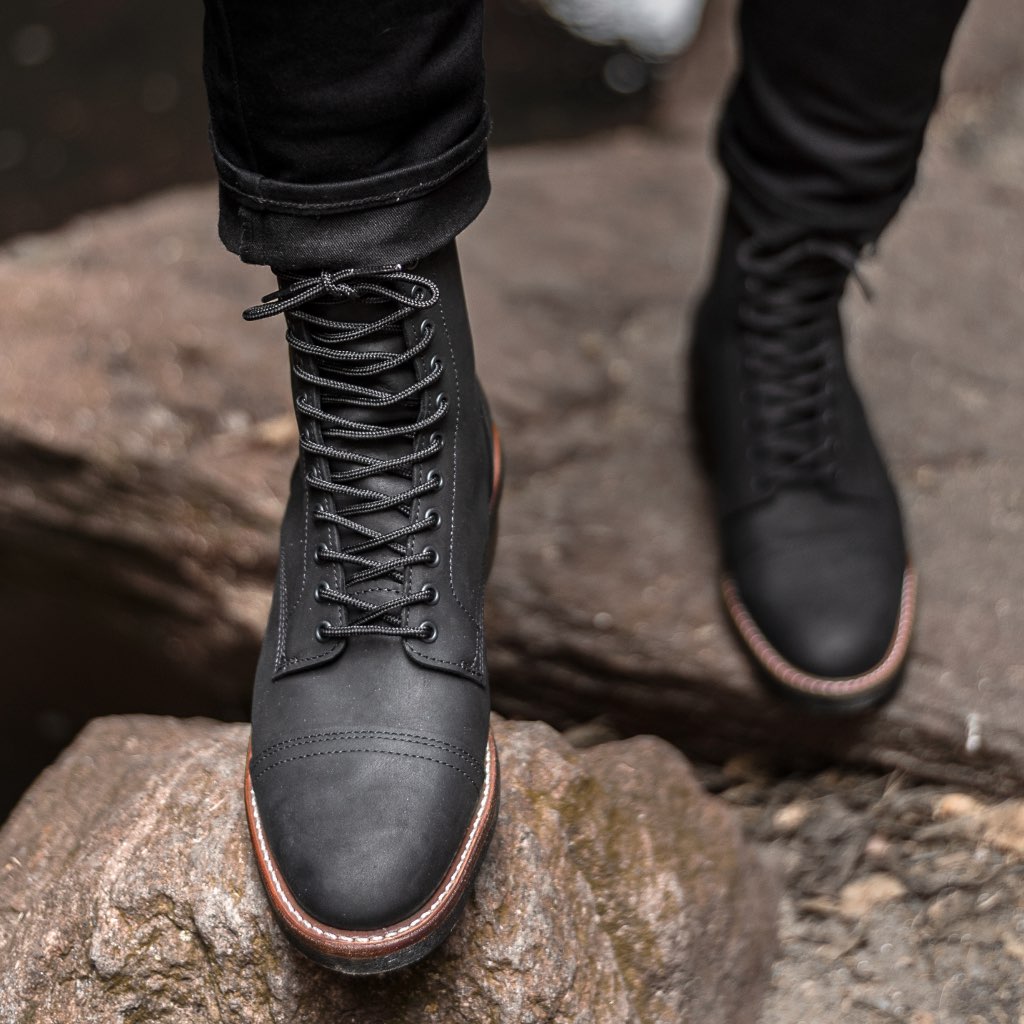 Thursday Boots Logger Black Matte - Click Image to Close