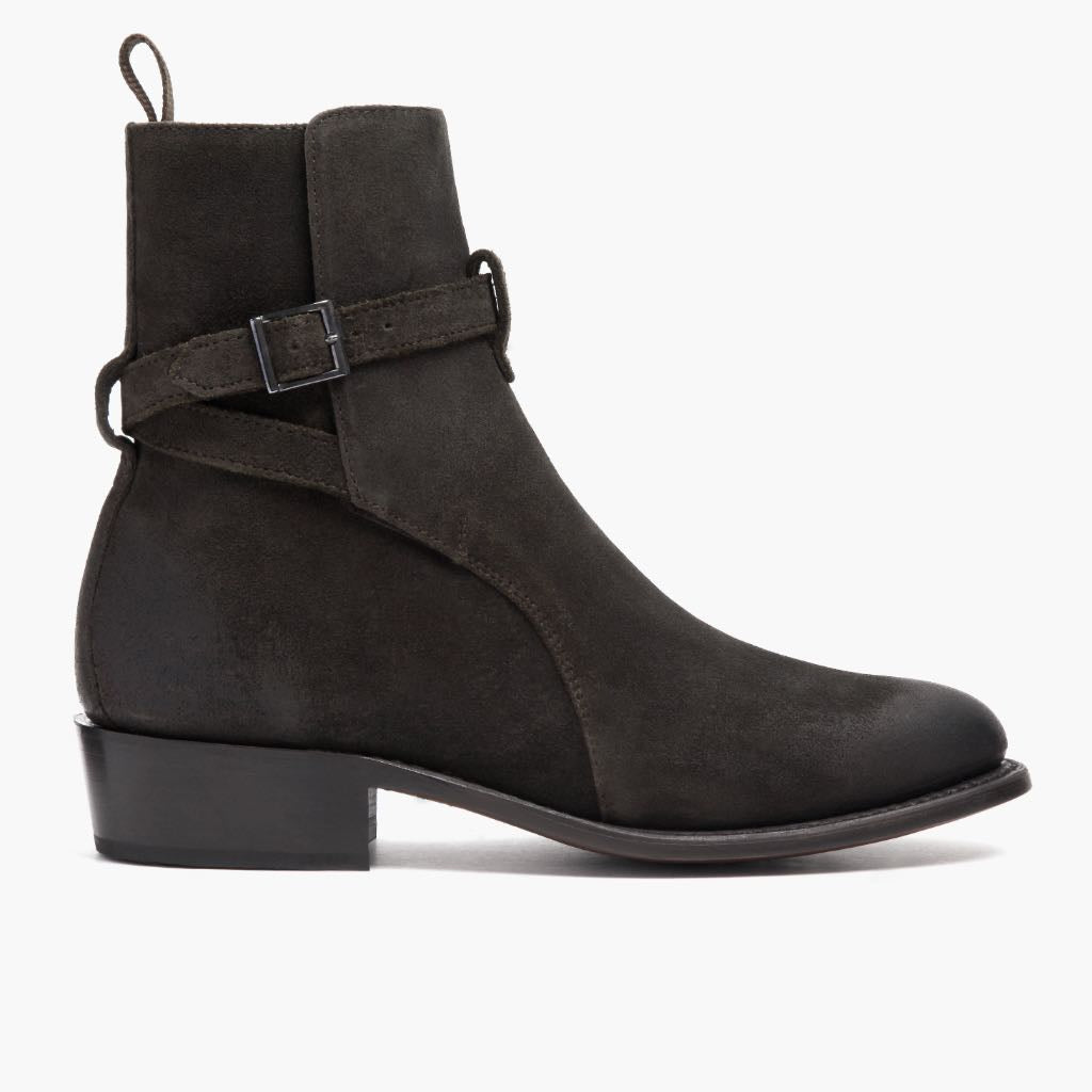 Thursday Boots Rogue Dark Olive Suede - Click Image to Close