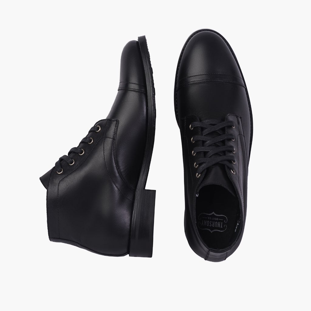 Thursday Boots Cadet Black - Click Image to Close