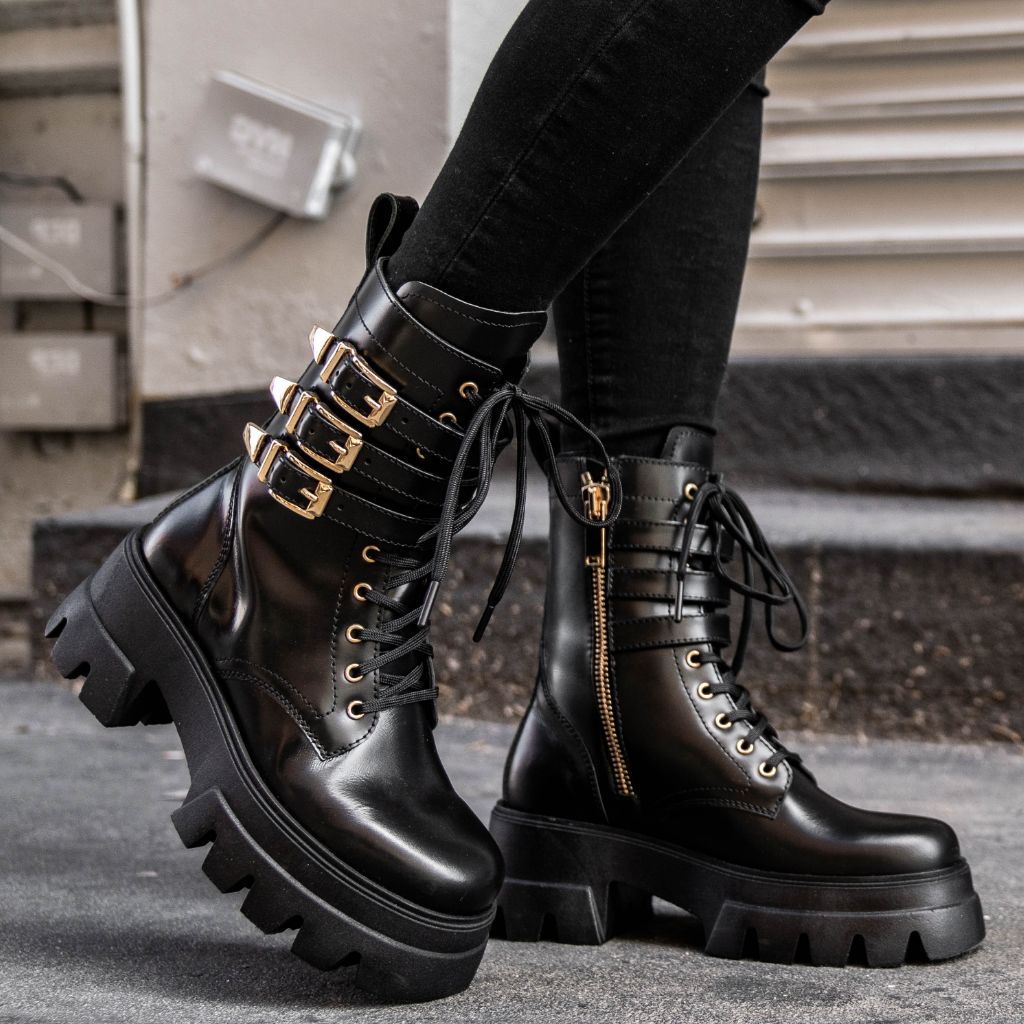 Thursday Boots Dynasty Black & Gold