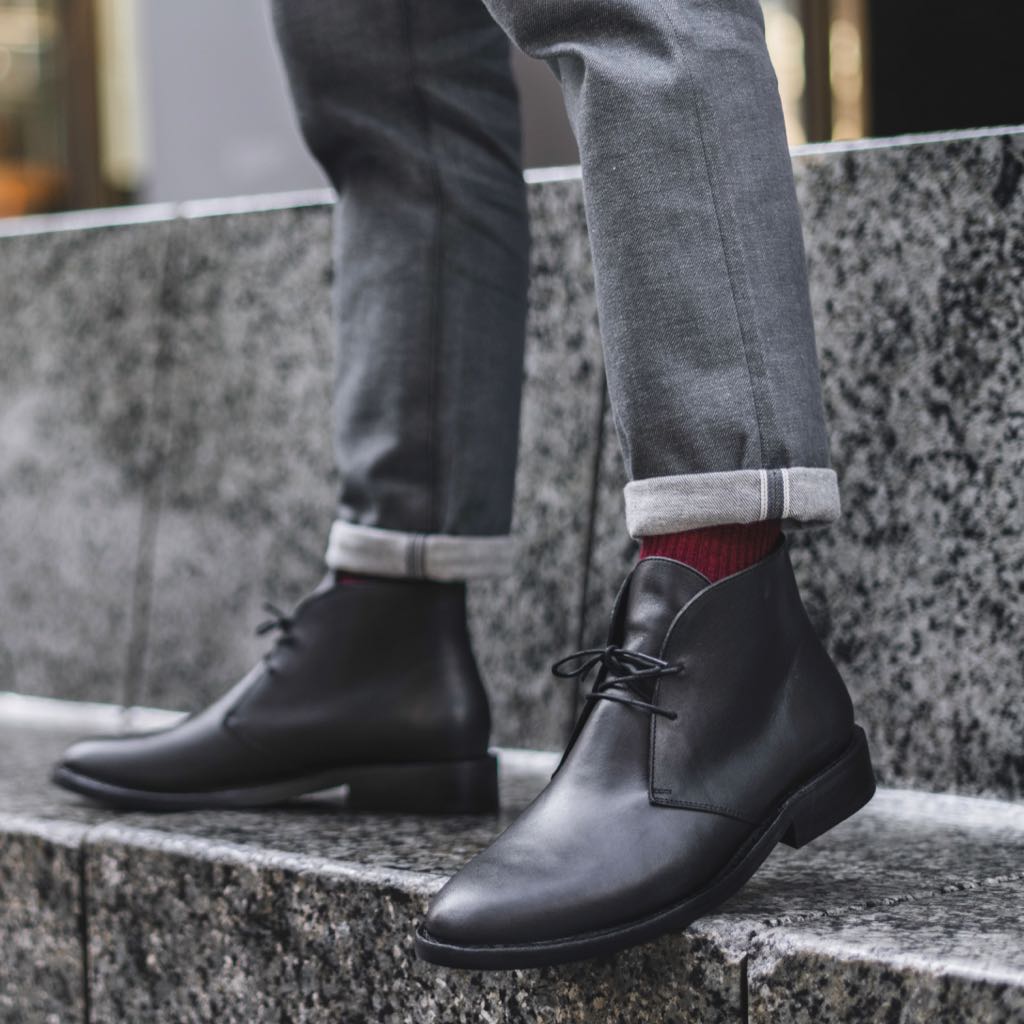 Thursday Boots Scout Black - Click Image to Close