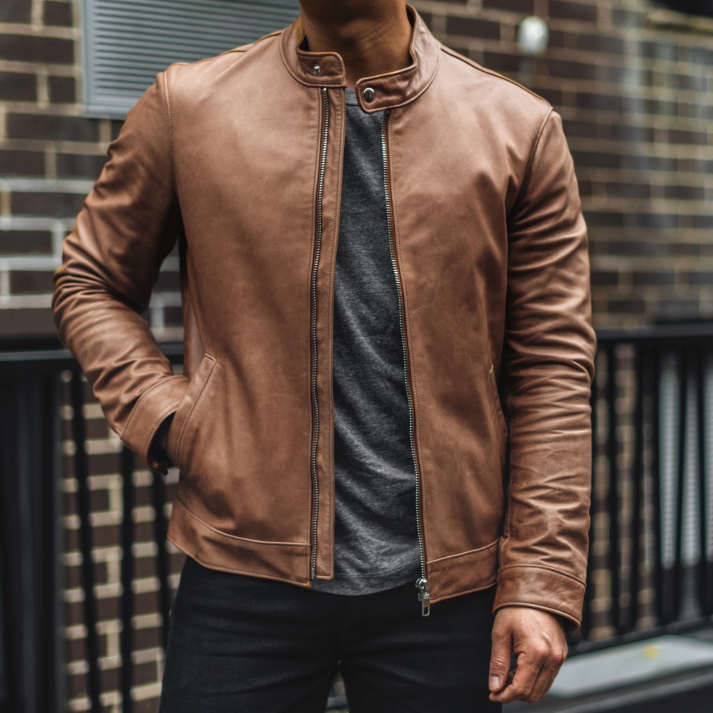 Thursday Racer Jacket Natural