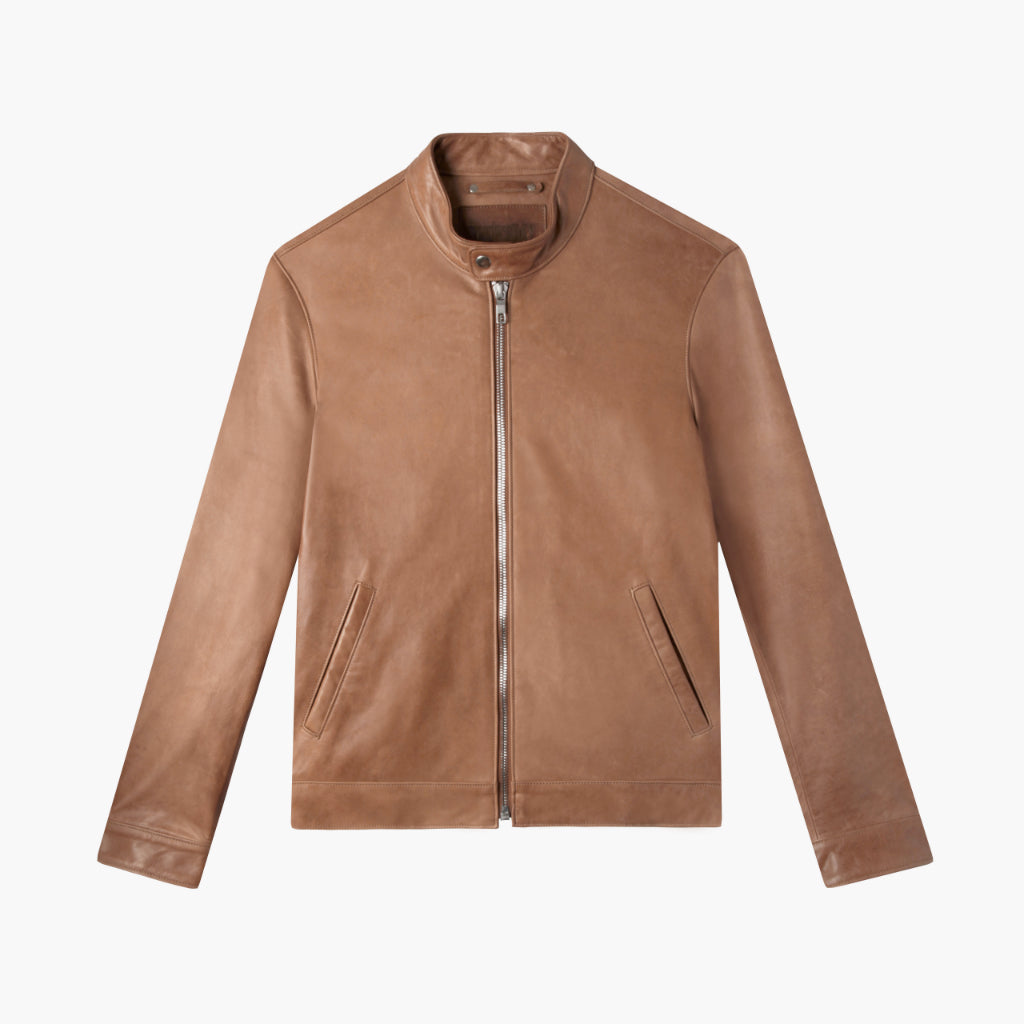 Thursday Racer Jacket Natural - Click Image to Close