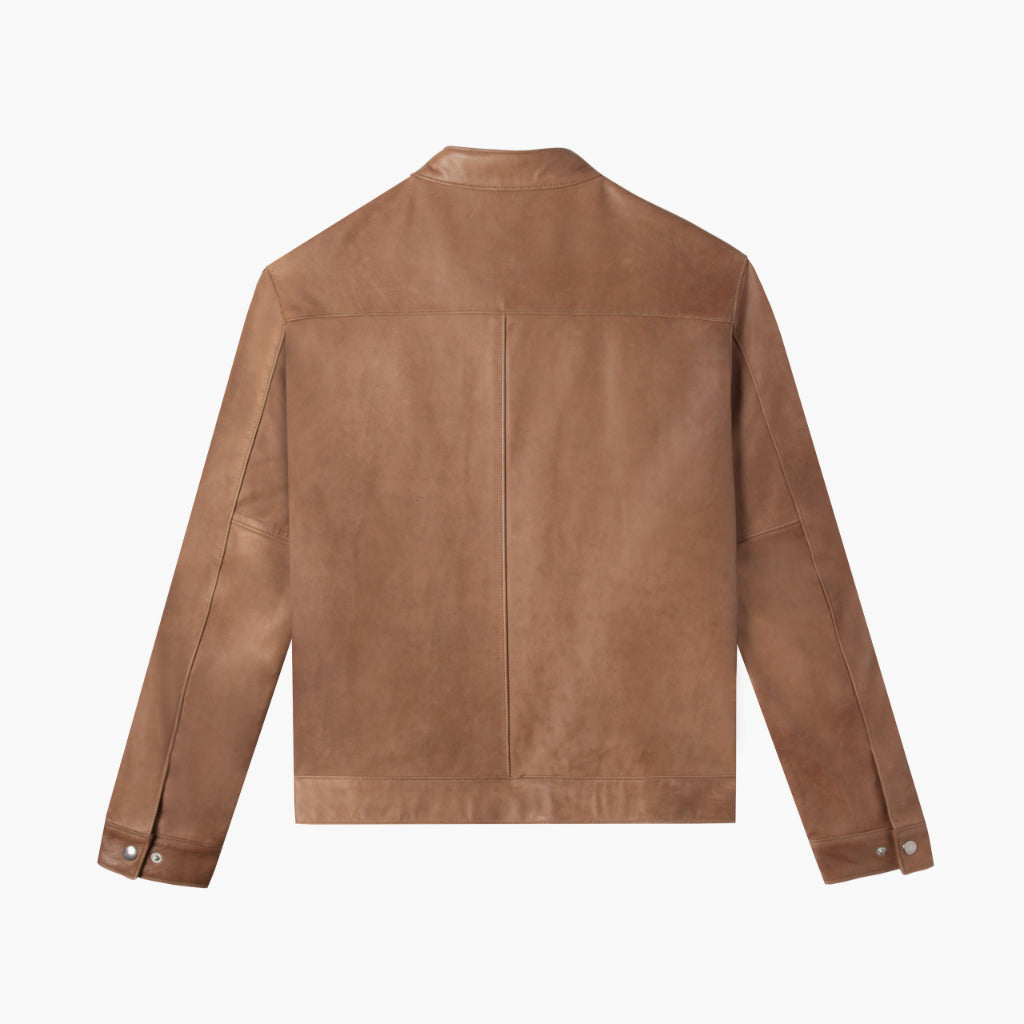 Thursday Racer Jacket Natural - Click Image to Close