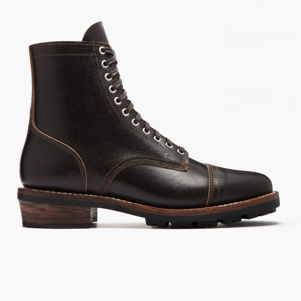 Thursday Boots Logger Waxed Cacao