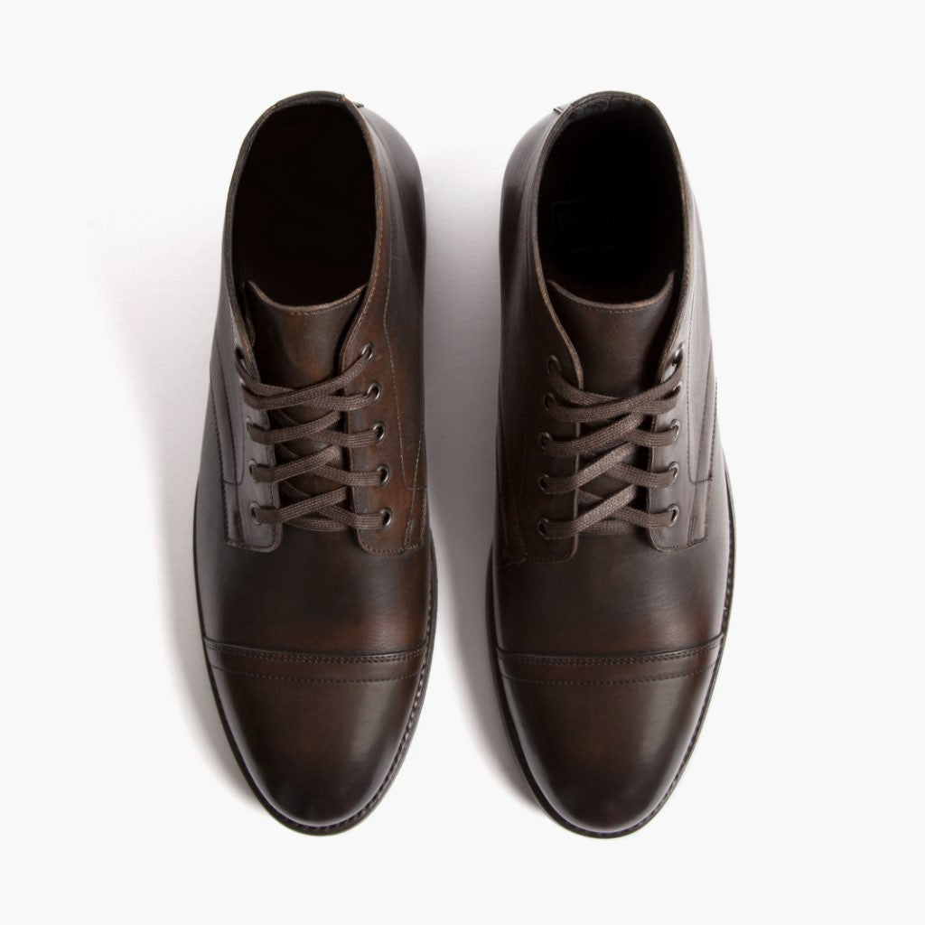 Thursday Boots Cadet Black Coffee - Click Image to Close