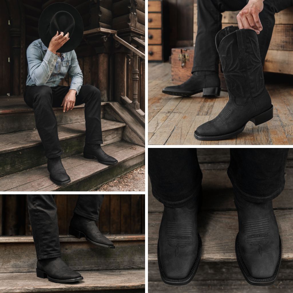 Thursday Boots Desperado Black Matte - Click Image to Close