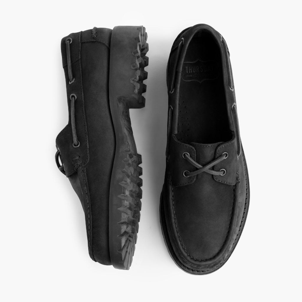 Thursday Handsewn Loafer Black Matte - Click Image to Close