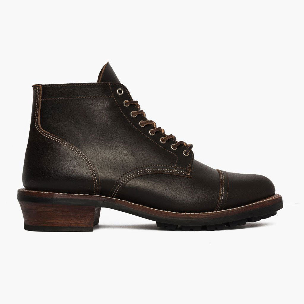 Thursday Boots Vanguard Waxed Cacao - Click Image to Close