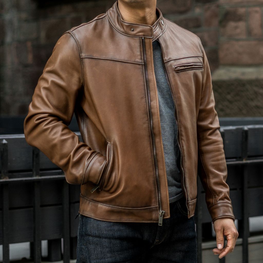 Thursday Roadster Jacket Walnut - Click Image to Close