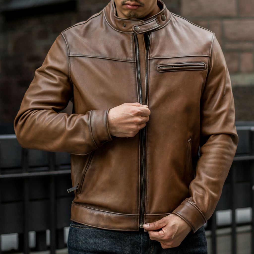 Thursday Roadster Jacket Walnut - Click Image to Close