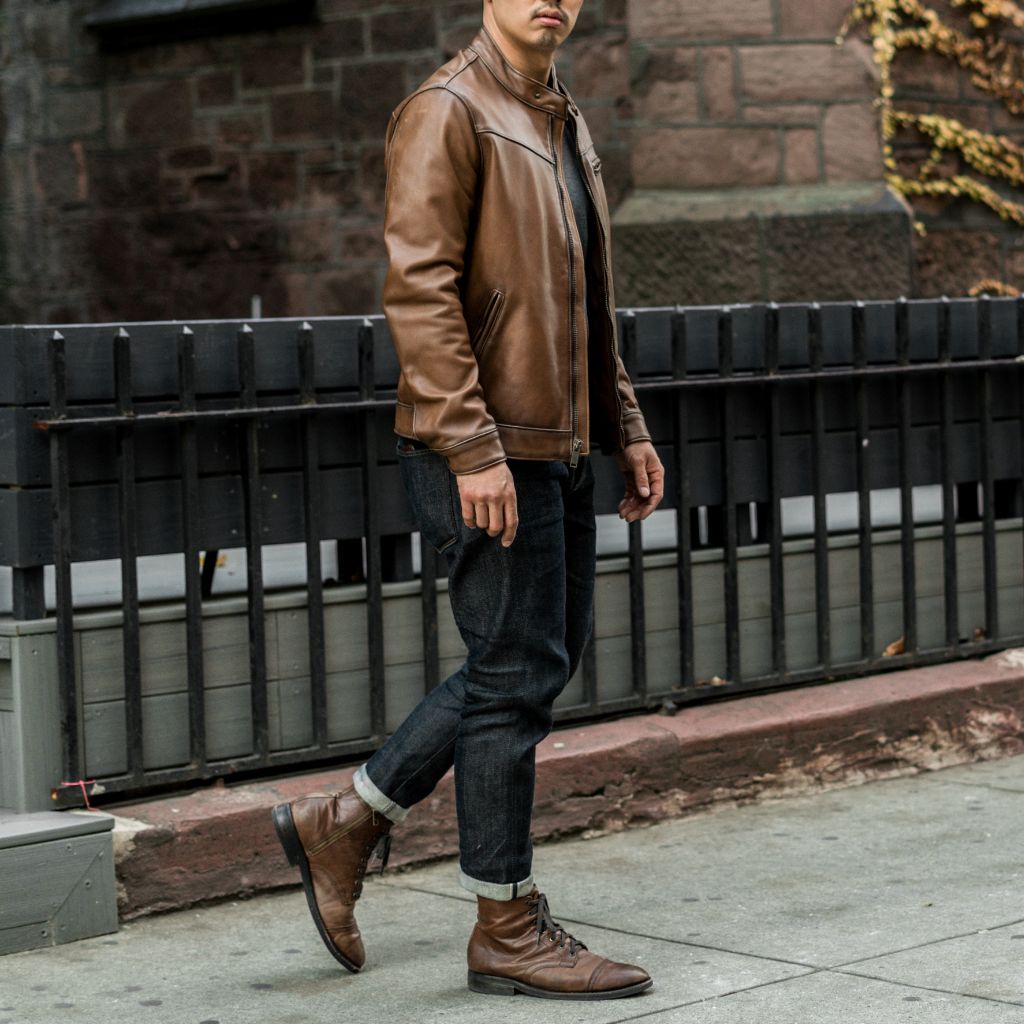 Thursday Roadster Jacket Walnut - Click Image to Close