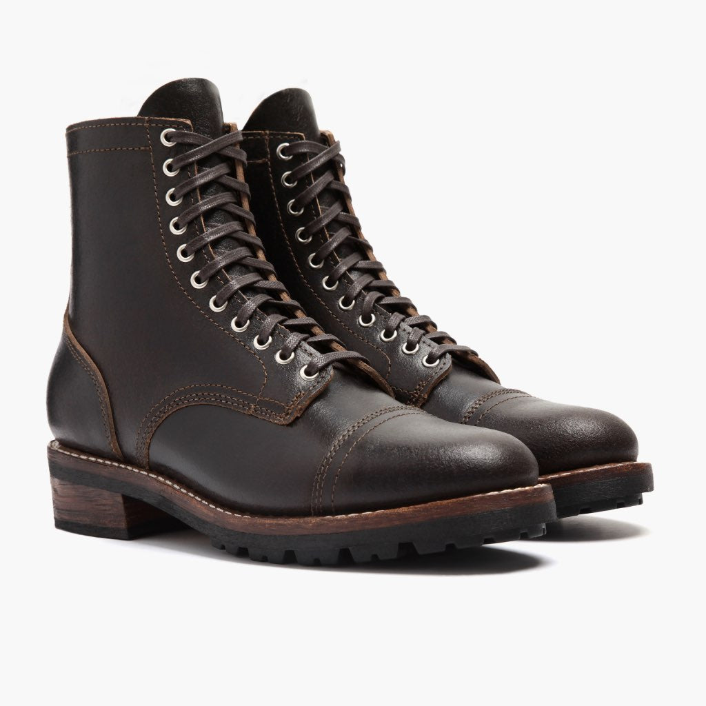 Thursday Boots Logger Waxed Cacao