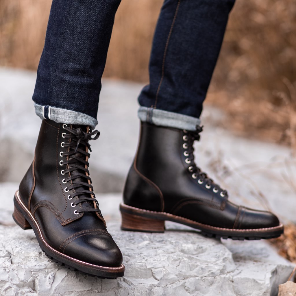 Thursday Boots Logger Waxed Cacao