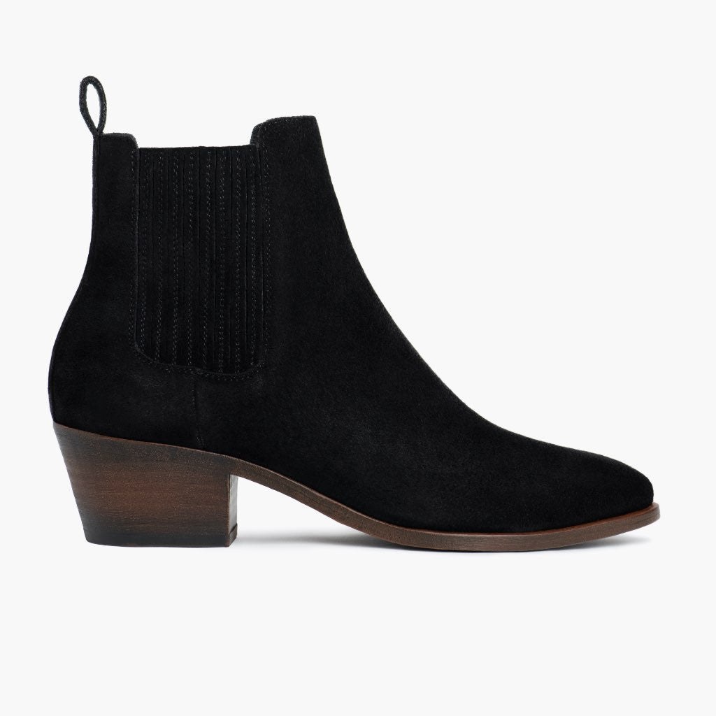 Thursday Boots Dreamer Bootie Black Suede