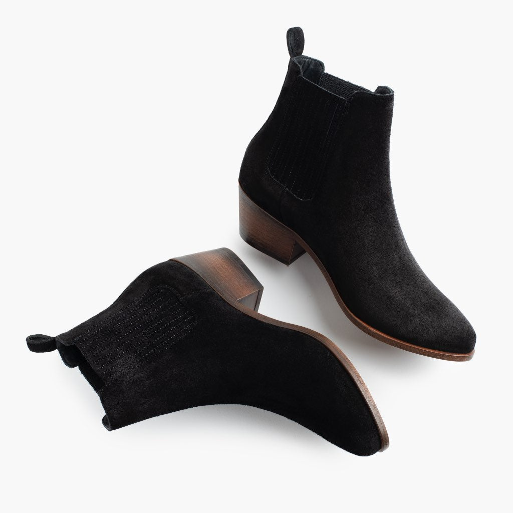 Thursday Boots Dreamer Bootie Black Suede