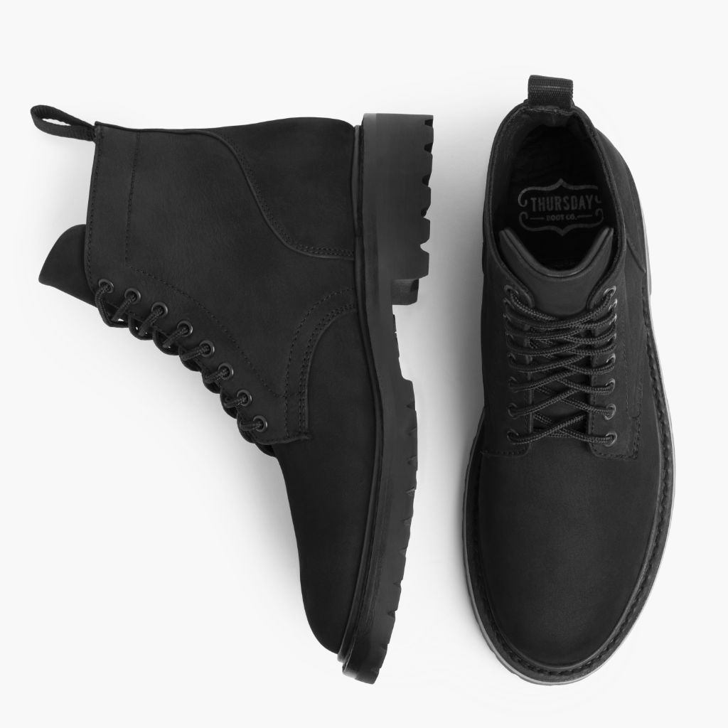 Thursday Boots Titan Black Matte - Click Image to Close