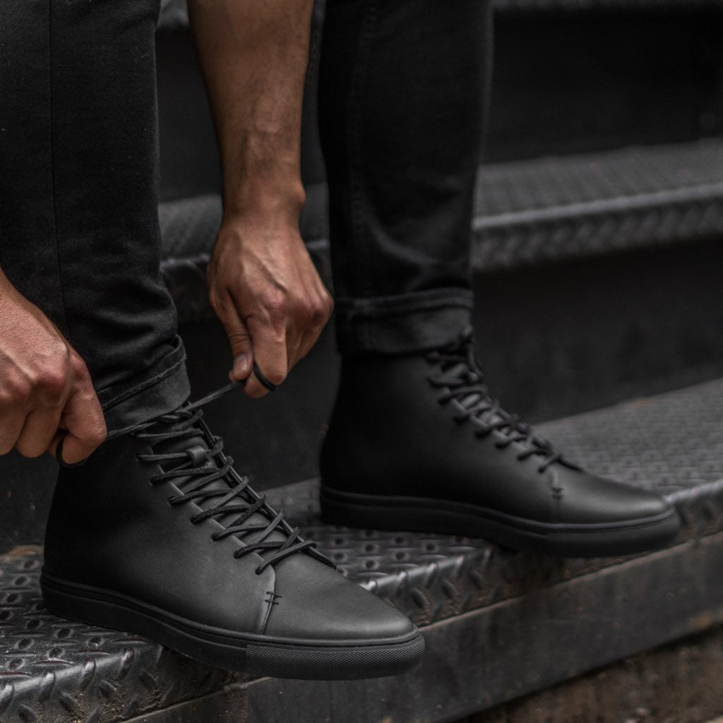 Thursday Premier High Top Black Vachetta