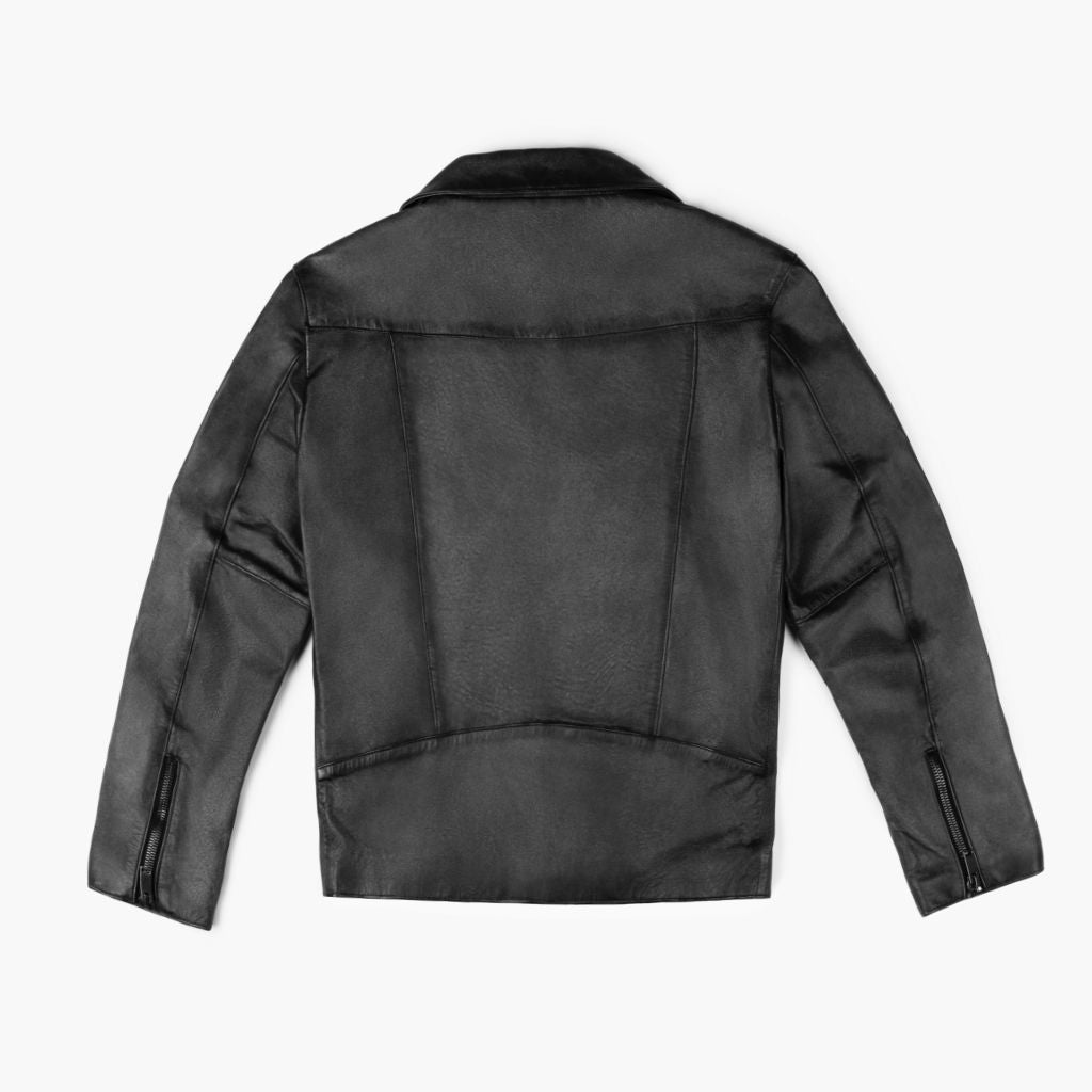 Thursday Motorcycle Jacket Distressed Black