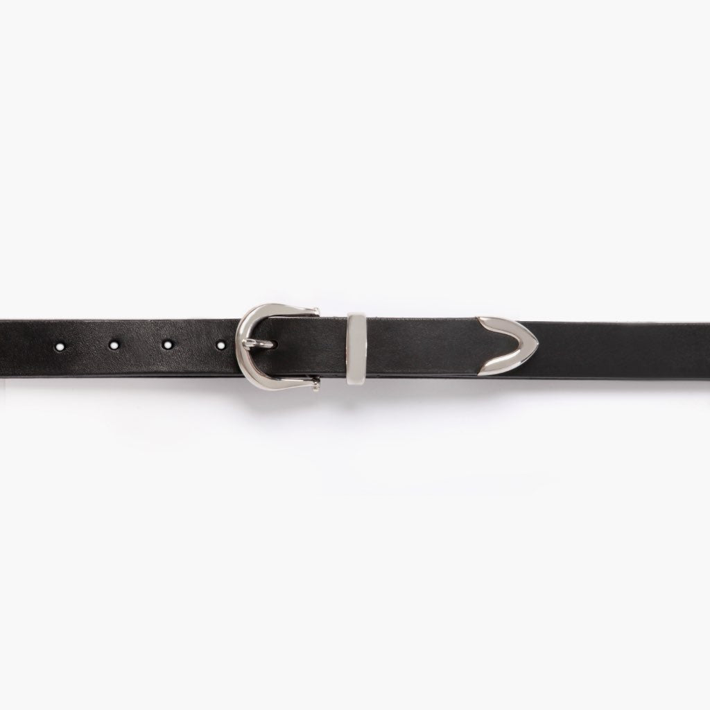 Thursday Women's Western Leather Belt Black