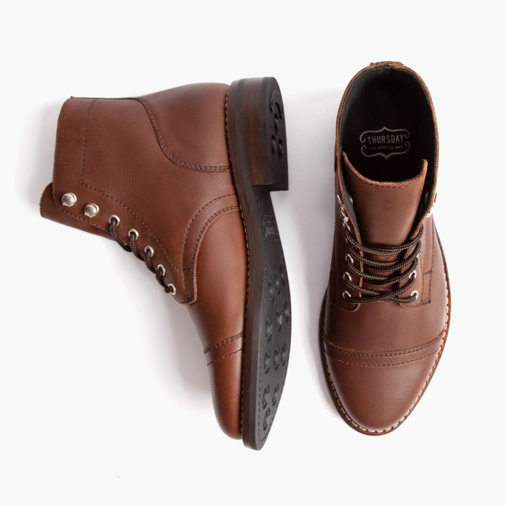 Thursday Boots Captain Whiskey - Click Image to Close