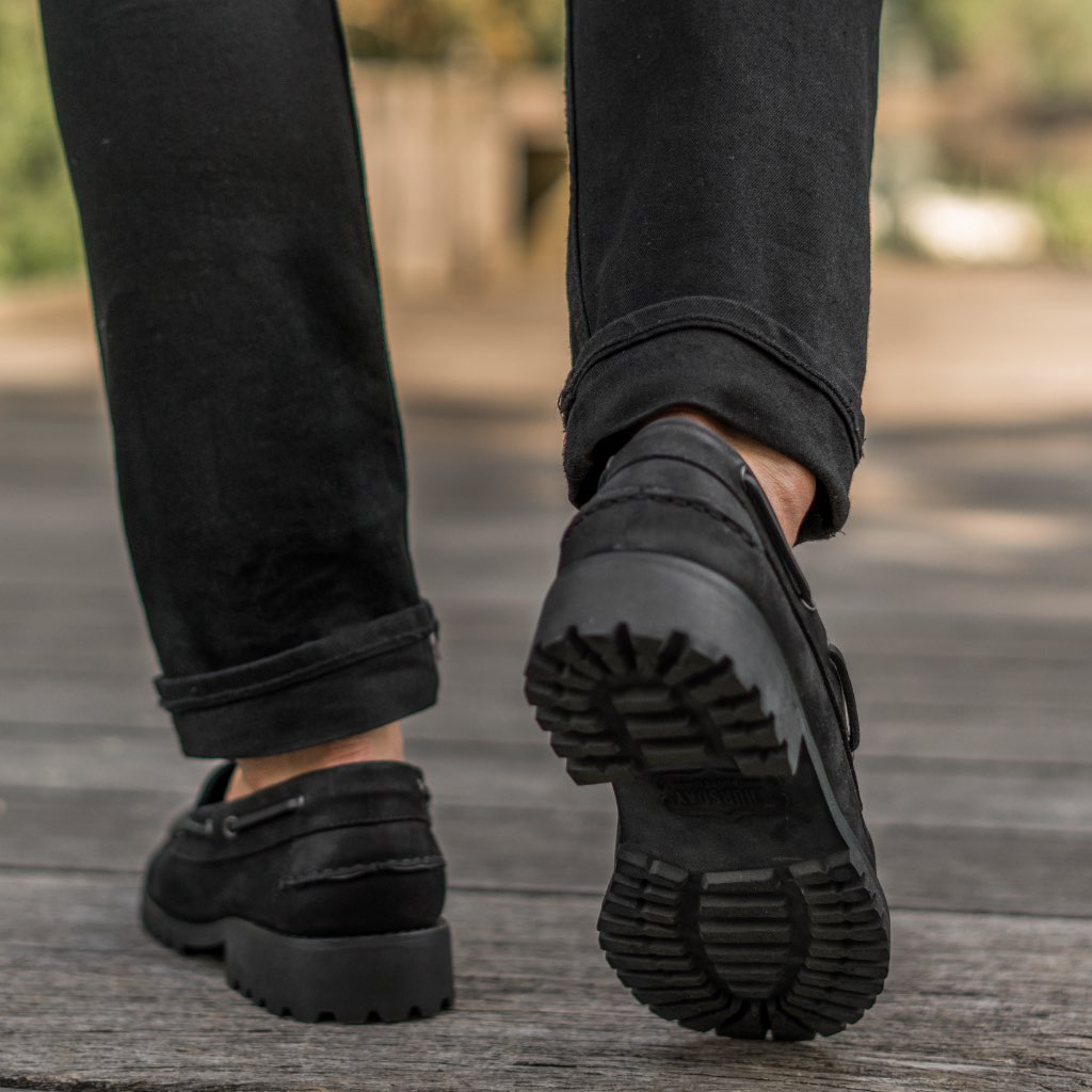 Thursday Handsewn Loafer Black Matte