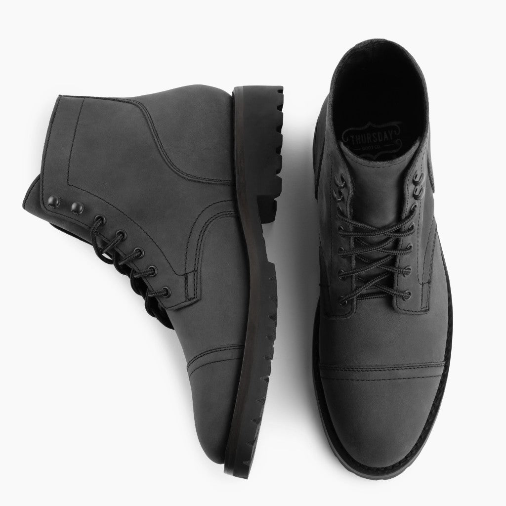 Thursday Boots Captain Grey Matte - Click Image to Close