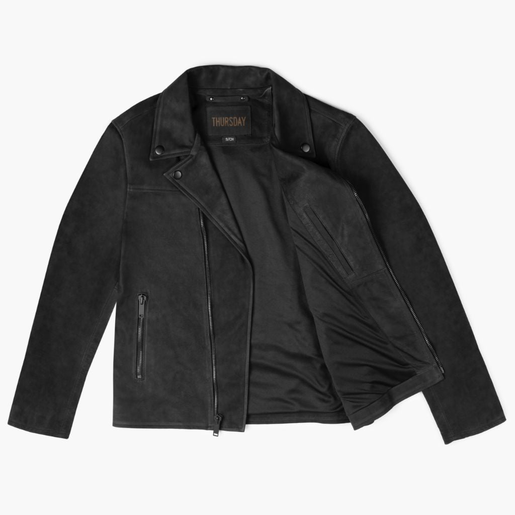 Thursday Motorcycle Jacket Black Matte - Click Image to Close